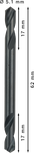 Bosch PRO Metal HSS-G Doppelbohrer.