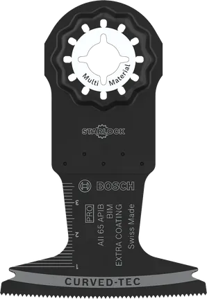 Bosch PRO AII 65 APIB Multitool-Klinge, 65 mm Breite.