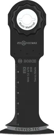 Bosch PRO MAII 52 APB Multitool-Klinge mit 52 mm Breite.