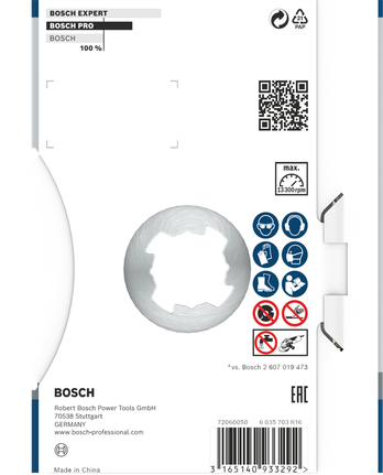 Bosch PRO Ceramic X-Lock Diamantscheibe 115 x 22,23 mm.