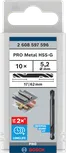 Bosch PRO Metal HSS-G Doppelbohrer-Set.