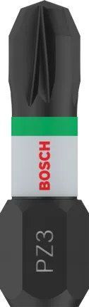 Bosch PRO Pozidriv Impact Bit PZ3 25-mm-Schraubendreherbit.