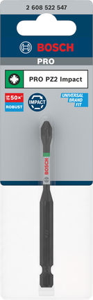 Bosch PRO Pozidriv PZ2 90mm Bit.