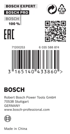 Bosch Reduzierring 30 x 1,5 x 20 mm.