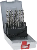 Bosch PRO Metal HSS-G Spiralbohrer-Set, 19-teilig.