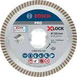 Bosch PRO Ceramic X-Lock Diamantscheibe 125 mm zum Fliesenschneiden.