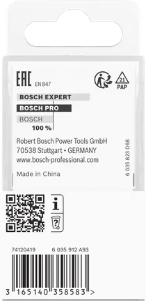 Bosch PRO Fräser 8 mm Schaft.