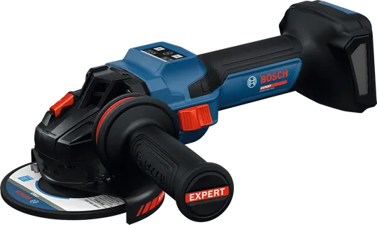 Bosch EXWS18V-15S Akku-Winkelschleifer.