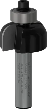 Bosch PRO Fräser Cove R6 Schaft 8 mm zum Kantenfräsen.