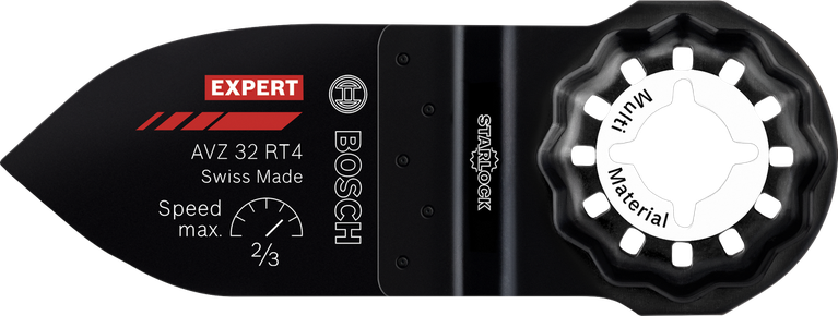 Bosch EXPERT AVZ 32 RT4 Hartmetall-Fingerschneidblatt.