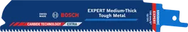 Bosch EXPERT S955HHC-Sägeblatt für mitteldickes, zähes Metall.