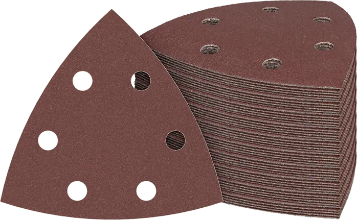 Bosch PRO F460 Schleifblatt 93x93 mm, verschiedene Körnungen.