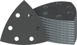 Bosch PRO F355 Schleifblatt 93x93 mm, Packung mit gemischten Körnungen.