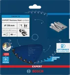 Bosch EXPERT Edelstahl-Akku-Kreissägeblatt 136 mm.