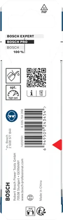 Bosch PRO Metall HSS-G Spiralbohrer 3x33x61 mm Verpackung.