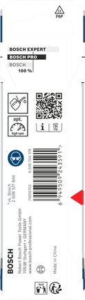 Bosch PRO Metall HSS-G Spiralbohrer 5,2 mm Verpackung.