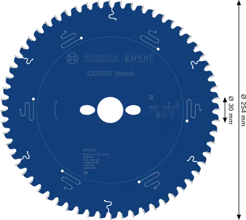Bosch EXPERT Wood Kreissägeblatt 254mm T60.