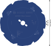 Bosch EXPERT Kreissägeblatt für Faserzement 305 mm.