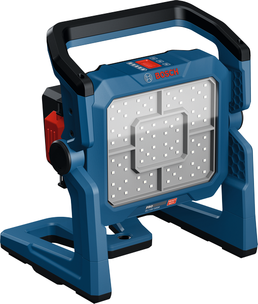 Akku-LED-Baustellenleuchte GLI18V-5000 von Bosch .