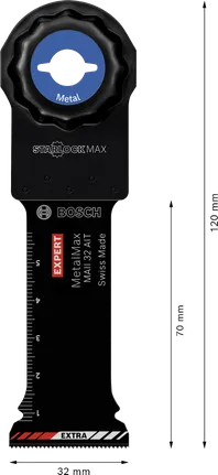Bosch EXPERT MAII 32 AIT MetalMax Hartmetall-Tauchsägeblatt.