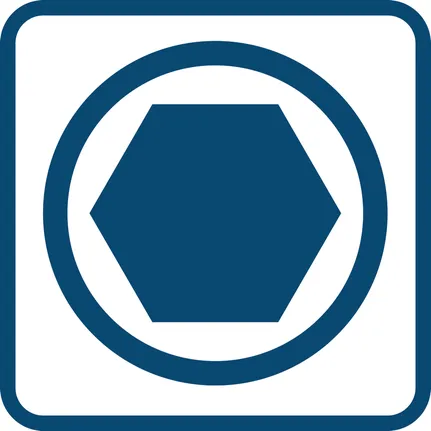 Externes Hex-Profil.