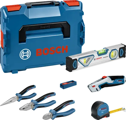 Set mit Schraubendrehern und verschiedenen Handwerkzeugen, 16-tlg., Professional