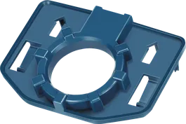 Bosch Staubbeutelhalter-Kunststoffadapter für Staubsaugeraufsatz.