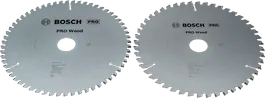 Bosch PRO Holz-Kreissägeblatt 216 mm 2er-Pack.