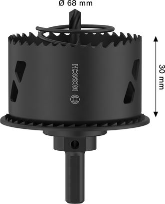 Adapter mit Randversenker für Holz und Trockenbauwände