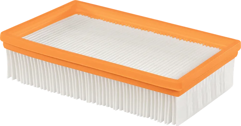 Bosch Polyester-Flachfaltenfilter zur Staubabsaugung.