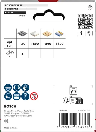 Bosch Multimaterial-Gewindelochsäge 73 x 40 mm.