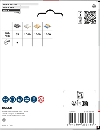 Bosch Multimaterial-Gewindelochsäge 102 x 40 mm.