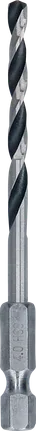 Bosch HSS-Spiralbohrer 4 mm mit HEX 1/4 Zoll Schaft.