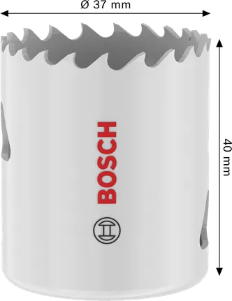 Bosch Multi Material Gewindelochsäge 37x40 mm.