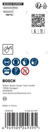 Bosch Koffer für EXPERT PC Plus Lochsägen, leere Aufbewahrung.