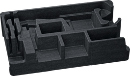 Bosch XL-BOXX-Einsatz zur Werkzeugaufbewahrung.