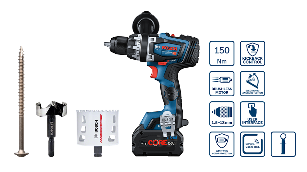 Bürstenlose 18VBohrschrauber Aktionsangebot Bosch Professional