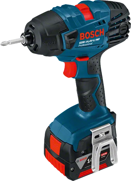 Bosch GDR 14,4 V-LI MF akku-slagnøgle, 150 Nm drejningsmoment.