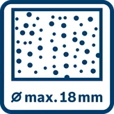 Bosch GBH 18V-18 borehammer med sidehåndtag.