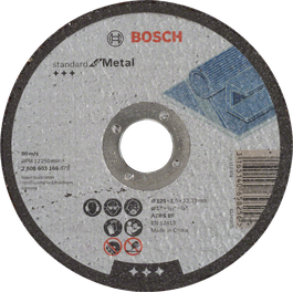 Bosch Standard til metal lige skæreskive 125 mm.