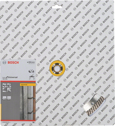 Bosch diamantskæreskive 350 mm universal.