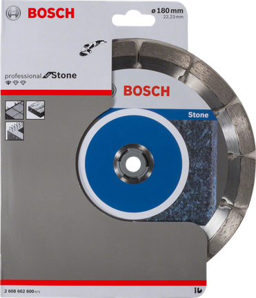 Bosch diamantskæreskive til sten 180 mm.
