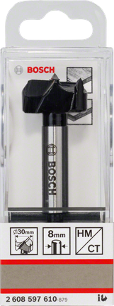 Bosch 30 mm Forstner-bor til præcis træboring.