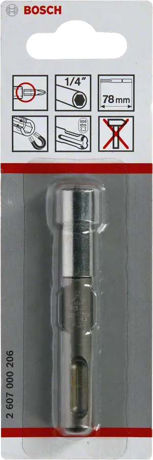 Bosch 78 mm SDS-plus magnetisk bitholder.