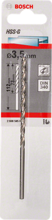 Bosch 3,5 mm HSS-G metalbor.