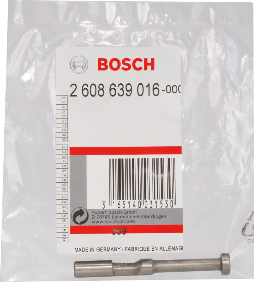 Bosch -stempel til lige snit.