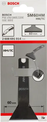 Bosch 60 mm skraberblad SM 60 HM.