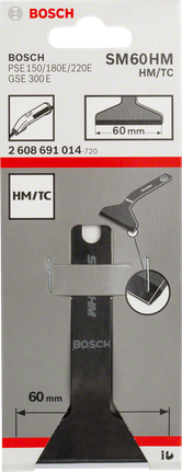 Bosch 60 mm skraberblad SM 60 HM.