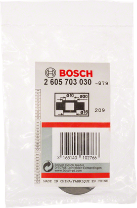 Bosch bagflange 20×10×16 mm.