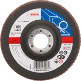 Bosch lamelskive X551 Expert til metal 125 mm, kornstørrelse 80.